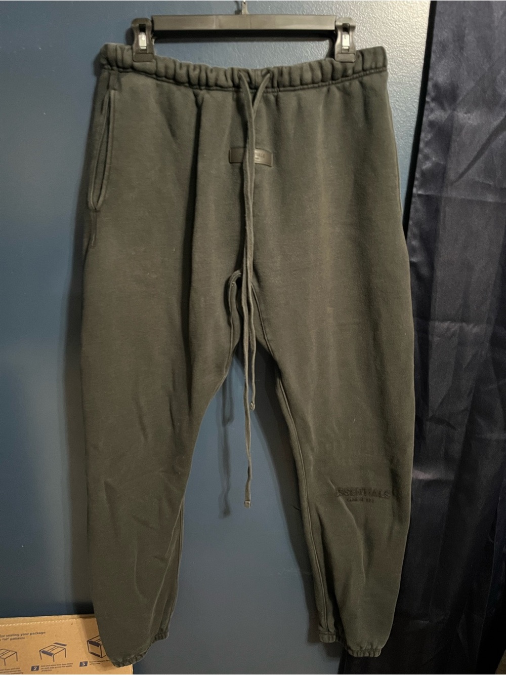Fear Of God Essentials Black Sweatpants